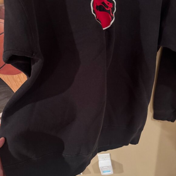 Vintage 90s Mortal Kombat Sweatshirt Fruit of the loom Tag Heavy Cotton USA Made - Picture 8 of 13
